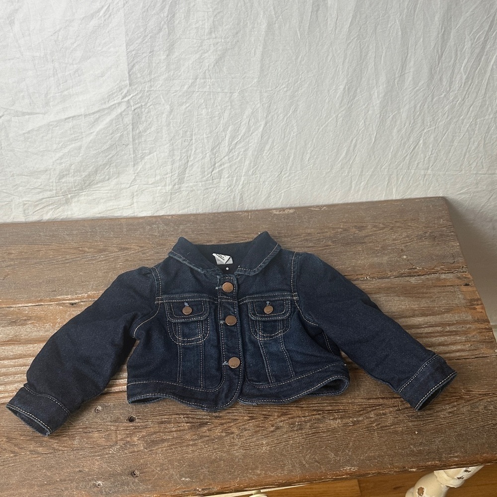 GAP Navy Kids Denim Jacket